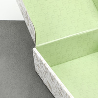 Op maat gemaakte kleurlogo bedrukte kunstpapier mappen cadeaudoos voor gezondheidsproducten, medicijnen, vliegtuigjes, speelgoed, multifunctionele verpakkingsdoos