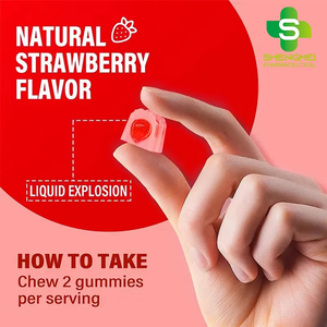 Gommes de glycinate de magnésium bon marché de qualité supérieure Zinc et vitamine C E D3 Supplément Sommeil Relax Favorise une relaxation saine Gummy - Product Image 5