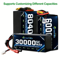 Batería de Litio Recargable Semisólida YKX 6S 22.2V 72000mAh 300Wh/kg, Duradera, con Cátodo LCO y 800 Ciclos para Drones