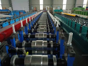 Haute vitesse SOFFIT RIB Spandrel revêtement en métal panneau mural revêtement carrelage en acier coloré formant la machine pour une utilisation sur le toit - Product Image 3