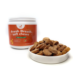 Pet Gut Health refresca el aliento Suplemento alimenticio para mascotas natural personalizado Golosinas para perros Proveedores de bocadillos Refresca el aliento Masticables suaves - Product Image 2