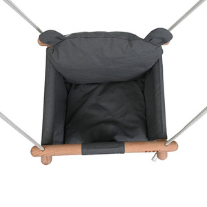 Silla colgante infantil de tela de algodón para interior y exterior, silla colgante para bebé, asiento para interior y exterior, muebles de jardín, <span class=keywords><strong>columpio</strong></span> infantil para patio o <span class=keywords><strong>parque</strong></span> - Product Image 2