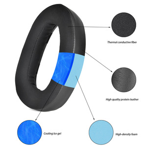 Open-Back <b>Cool</b> Ear <b>Pads</b> For Sennheiser GSP 500 Headphones Ice Gel Earpads Replacement Ear Cushion Stock Ready - Product Image 3
