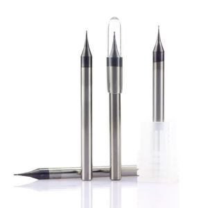 Dao phay đầu bi nhỏ bằng cacbua vonfram Shank Micro, 0.3-0.9mm, 2 cạnh, dùng cho máy <span class=keywords><strong>CNC</strong></span>, HRC55 - Product Image 3