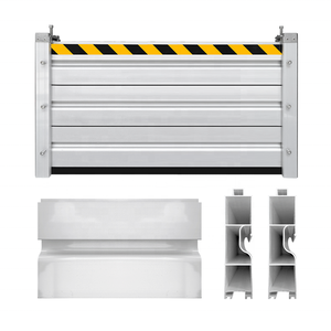 מחסום הצפה נייד מאלומיניום עם אבזם ידני, מחסום נגד הצפות, מחסום בקרת הצפות, מחסום הגנה מפני הצפות - Product Image 5