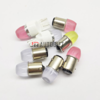 Ampoules de voiture 1157 Bay15d Strobe Flash 3SMD 2835 Led 1156 Ba15s Ambre Blanc Rouge Vert ou Clignotants Feux Stop 12V 24V