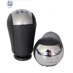 포드 포커스 Mondeo MK3 S-MAX C-MAX 머스탱 갤럭시 피에스타 MK6 교통을위한 은색/검은 색 기어 노브 - Product Image 6