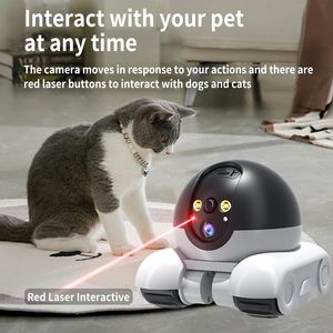 Smart 4K Dual-Camera Pet Robot - Mobile App-Steuerung, Nachtsicht-und Laser interaktion für Katzen/Hunde/Babys/ältere Menschen - Product Image 2