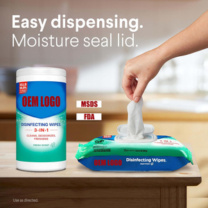 ผ้าเช็ดทำความสะอาดฆ่าเชื้อแบบเปียก 70% IPA สำหรับใช้ในครัวเรือน ผลิตจากวัสดุไม่ถักทอ สำหรับฉีดยาและฆ่าเชื้อโรค  รับผลิตแบรนด์ OEM ผลิตที่เมืองฝอซาน ประเทศจีน - Product Image 5