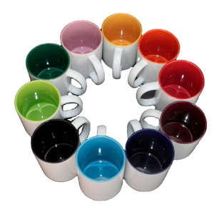 Olorking-Taza de cerámica personalizada, tazas de sublimación en blanco de 11oz - Product Image 1