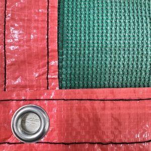 Alta qualidade HDPE 6m * 180m verde andaime rede detritos construção segurança rede - Product Image 1