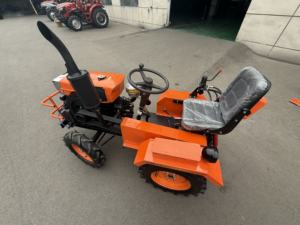 Мини-трактор с четырьмя колесами, дизельный, одноцилиндровый, для роторной обработки почвы, вспашки и посадки - Product Image 2