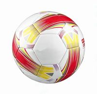 Ballon de football de taille 5 officiel, personnalisé, durable, imperméable, antidérapant, résistant à l'usure, pour l'entraînement quotidien des adultes