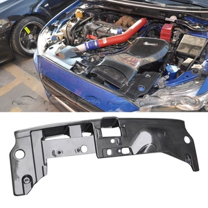 ฝาครอบเครื่องยนต์คาร์บอนไฟเบอร์แท้ แผ่นระบายความร้อน สำหรับมิตซูบิชิ แลนเซอร์ อีโวลูชั่น EVO X 10 แต่งรถ - Product Image 2