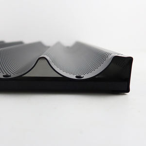 Moule à pain baguette poêle à baguette perforée antiadhésive 5 pains moule à pain pour la cuisson du pain français pour la maison boulanger plateau à baguette - Product Image 5