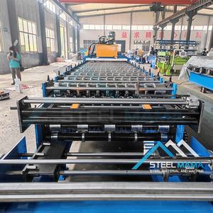 사다리꼴 및 800 골판지 이중층 금속 루핑 시트 제작 기계를 840 공장 가격 - Product Image 5