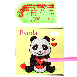 <span class=keywords><strong>Panda</strong></span> DIY Animal DiamondPainting 3D Autocollants Faits À La Main Arts Artisanat Kits <span class=keywords><strong>Peinture</strong></span> <span class=keywords><strong>par</strong></span> Numéros Diamants Jouets Pour Enfants - Product Image 4