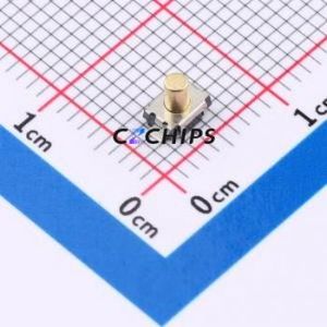 GT-TC029A-H040-L1N Tactile Switch SMD,4x3mm Switch Single Pole Single Throw Round Button 1.6N Vertical Mount - Product Image 1