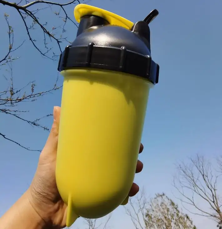 Garrafa de plástico personalizada 500ml, para academia e fitness
