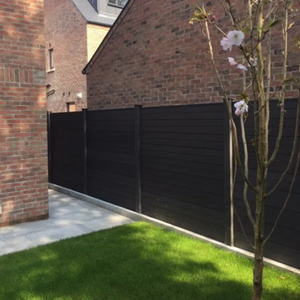 Groothandel Aangepaste Huis Tuin Outdoor Plastic Paneel <span class=keywords><strong>Vinyl</strong></span> Privacy Boards/Hout Graan/Composiet/Wpc Hek Prijs Voor Huis - Product Image 4