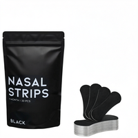 Bandes nasales pour le sommeil, adhésif doux et respectueux de la peau, patch nasal confortable à porter, bande nasale élastique, logo personnalisé