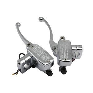 Accessoire de <span class=keywords><strong>moto</strong></span> en gros, cylindre maître de frein de <span class=keywords><strong>moto</strong></span> universel de 25 mm, <span class=keywords><strong>levier</strong></span> d'<span class=keywords><strong>embrayage</strong></span> hydraulique gauche et droit - Product Image 1