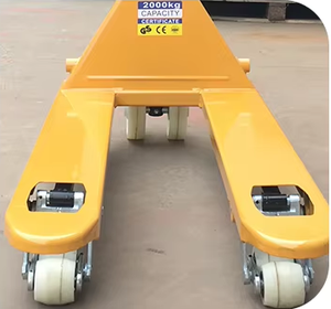 Günstige Gabelstapler Hydraulik Hub paletten wagen 2 Tonnen Lager handhabung waage Hand paletten wagen - Product Image 2