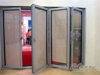Porte pliante Standard en Aluminium Double verre
