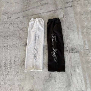 <strong>Mens</strong> Designer Wide Leg Sweatpants 450gsm Cotton Nylon Super Baggy Oversized <strong>Joggers</strong> Printed <strong>Loose</strong> Pants Pria Heavy - Product Image 4