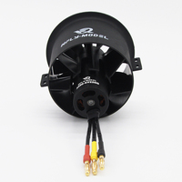 12 pales 6S ventilateur conduit moteur 2200KV système d'alimentation électrique avions RC avion volant Jet 80mm EDF