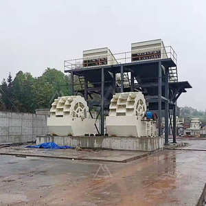 Máquina de Lavado de Arena con Ruedas de Bajo Consumo de Agua, Engranajes y Bomba, Capacidad de 50t/h, Motor AC, para Uso en <span class=keywords><strong>Canteras</strong></span> - Product Image 5