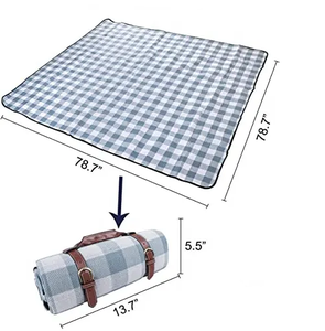 เสื่อปิกนิกกันน้ำแบบม้วนเก็บได้ ป้องกันทราย ซักล้างได้ ใช้ภายนอกอาคาร - Product Image 3