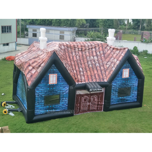 Carpa Inflable Portátil Grande de Diseño Personalizado de 11x6 Metros, Pub Irlandés Inflable con Impresión Digital Completa en VENTA - Product Image 3