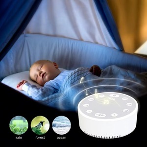 Máquina de Ruido Blanco para Dormir con 8 Sonidos Relajantes, Luz Nocturna y Temporizador, Máquina de Sonido Portátil para Adultos, Bebés, Niños, Oficina y Hogar - Product Image 3