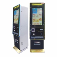 Comptoir de réception d'espèces en acier inoxydable en libre-service avec garantie d'un an, fonction SDK, bornes de libre-service personnalisables