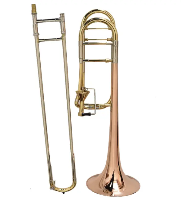 Suonare il trombone a pistone affusolato in B flat