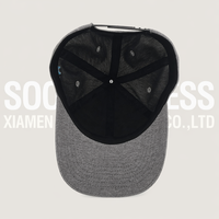 Casquette de baseball structurée Soochic en jersey de coton premium, avec patch tissé personnalisé, visière incurvée, unisexe, pour activités de plein air et fitness, toutes saisons