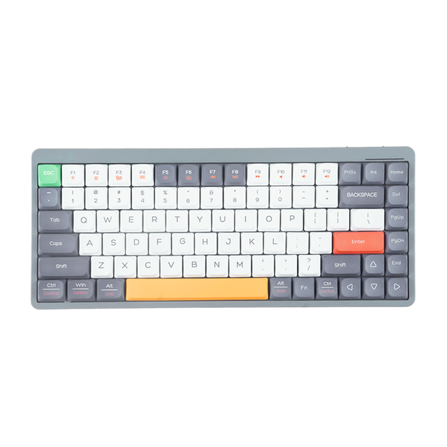MATHEW SK75 3-Mode Wireless RGB Mechanical Gaming Keyboard Ultra-Thin Low-Profile for Window/Computer/Desktop/PC/Notebook