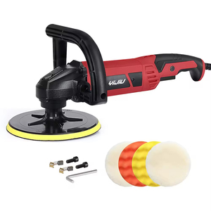Pulidora Eléctrica Portátil YIJIU <span class=keywords><strong>de</strong></span> 1000W y 180MM <span class=keywords><strong>de</strong></span> Alta Potencia para Autos, Herramienta para Pulir en Húmedo, Encerar Pisos, Reparar Arañazos en Superficies, con Batería <span class=keywords><strong>de</strong></span> 3AH - Product Image 1