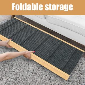 Houten Pet Ramp Indoor Milieuvriendelijk Verstelbare Hoogte Hond Opritten Opvouwbare Stevige Houten Pet Ramp Trappen - Product Image 6