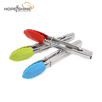 Ensemble de pinces à salade et de service en acier inoxydable écologique avec clip – Ustensiles de cuisine prêts pour le barbecue