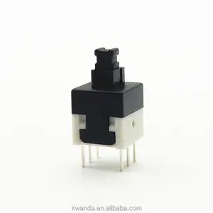 Vertical 5,8*5,8mm NO BLOQUEO soniferous key 5,4mm 6 pin micro interruptor de botón pulsador