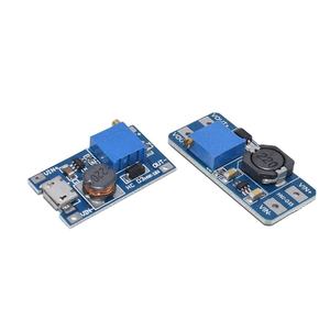 DC-DC โมดูลบูสต์แบบปรับได้ตัวแปลงไฟฟ้าแรงดันไฟฟ้าโมดูล 2V-24V ถึง 5 V-28V 2A MT3608 - Product Image 2