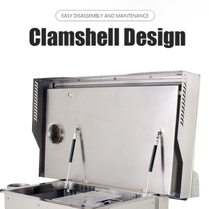 Potente Procesador de Alimentos/Mezclador de Carne Congelada Comercial de Acero Inoxidable para Carnicería de Uso Pesado, Marca Silver Crest - Product Image 4