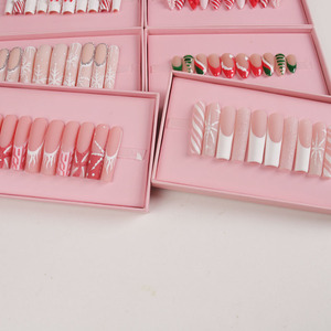 <span class=keywords><strong>Uñas</strong></span> <span class=keywords><strong>Postizas</strong></span> <span class=keywords><strong>de</strong></span> Alta Calidad con Diseño Navideño, <span class=keywords><strong>Uñas</strong></span> Bonitas para Año Nuevo, Hechas a Mano, Cobertura Completa, Arte <span class=keywords><strong>de</strong></span> <span class=keywords><strong>Uñas</strong></span> 3D, Pegamento para <span class=keywords><strong>Uñas</strong></span> - Product Image 6