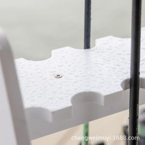 Support de rangement portable pour cannes à pêche, 16 trous, blanc, sur pied, pour utilisation en lac - Product Image 4