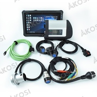 MB Star C4 Full Chip DOIP Diagnostic SD Connect MB STAR C4 Fonctionne 12V/24V pour Mercedes-Benz Voiture Camion C5 C6+F110 Tablette