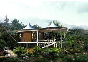 เต๊นท์รีสอร์ทกลางแจ้งสำหรับโรงแรมเต๊นท์งานเลี้ยงแคมป์ปิ้งตกแต่ง - Product Image 4