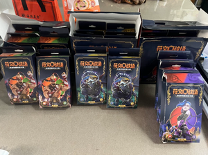 SKF ขายส่งการ์ดสะสม LOL Rune Battlefield Origins Series แบบปรับแต่งได้ ชุดบูสเตอร์แพ็ค League of Legends TCG <span class=keywords><strong>เกม</strong></span>กระดาน - Product Image 5