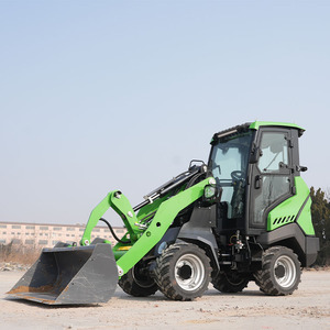 Mini-chargeuse sur pneus électrique ERW1525E, batterie LFP 324Ah, zéro émission, chargeuse compacte pour usage intérieur, agricole et municipal - Product Image 6
